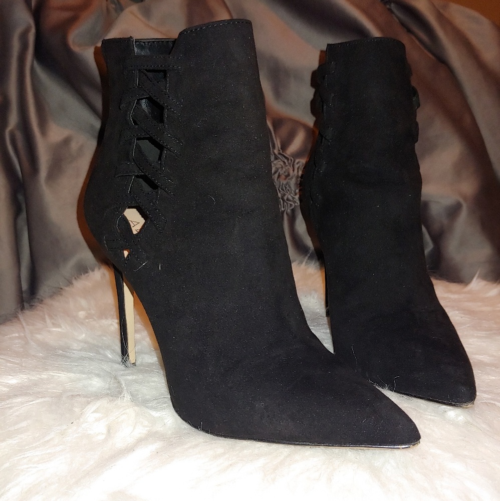 Aldo Ankle Tuxedo Booties